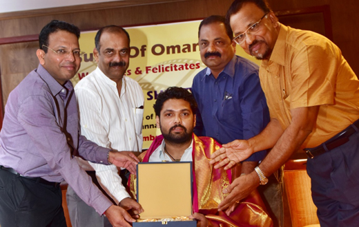 Rakshit Shetty in Muscat